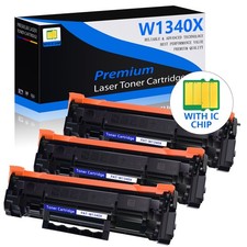 3PK 134X W1340X Compatible Toner Cartridge for HP 134 Laserjet M209, MFP M234