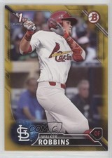 2016 Bowman Draft Draft Picks Gold 31/50 Walker Robbins #BD-7 x0u