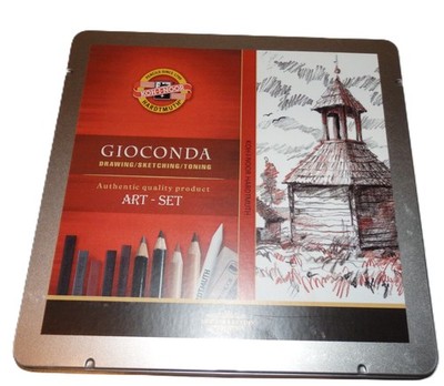 Koh-I-Noor Hardtmuth Gioconda Art Set 8891 - Professional Sketching Drawing Kit