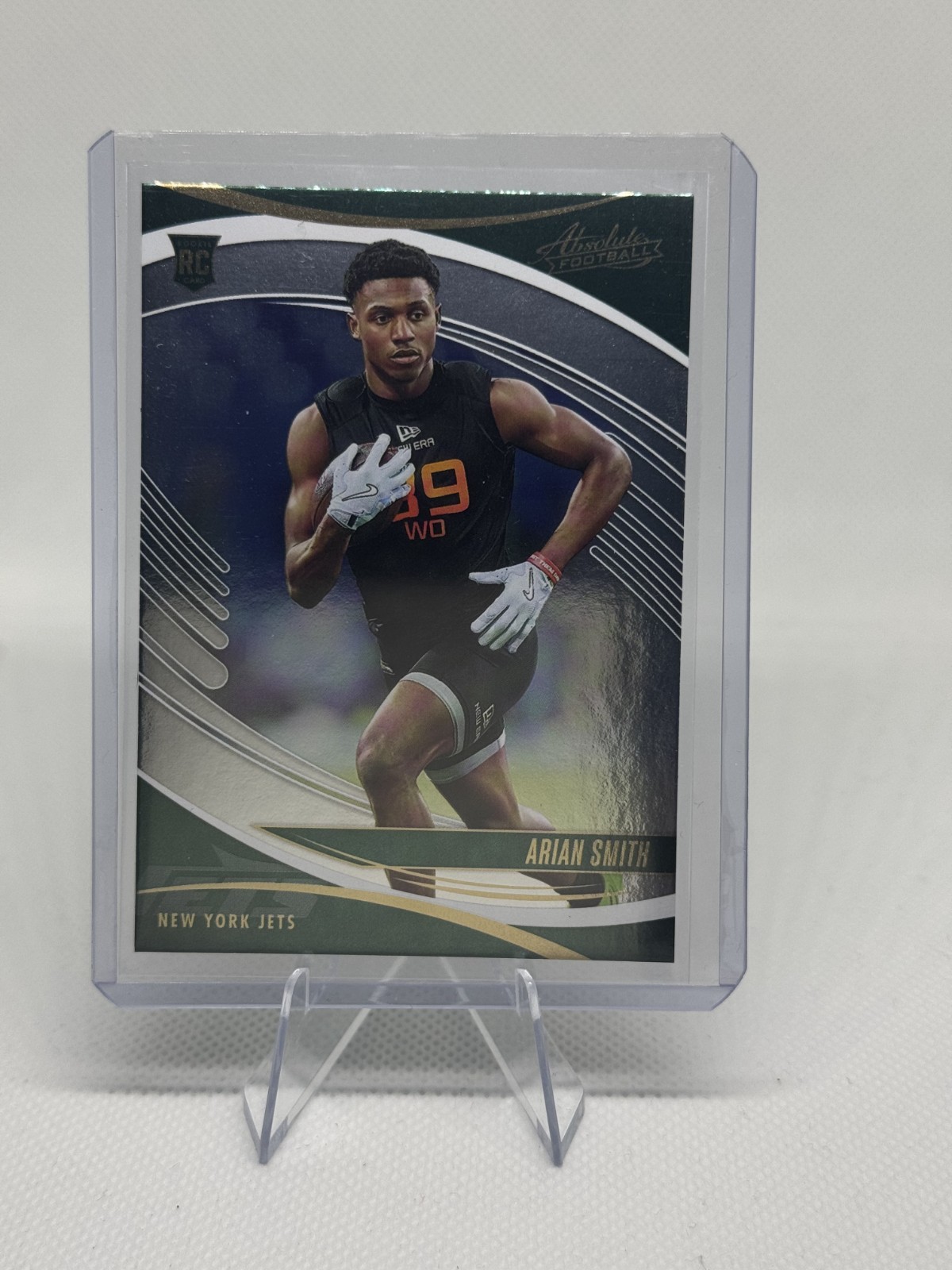 2025 Absolute Football Yellow Parallel Arian Smith RC #104
