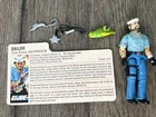 1985 Hasbro GI Joe ARAH - SHIPWRECK v1 Action Figure 100% Complete w/ File Card