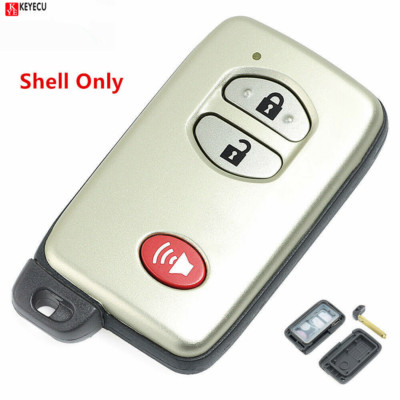 New Uncut Smart Remote Key Shell Case Fob 3Button for TOYOTA 4Runner ...
