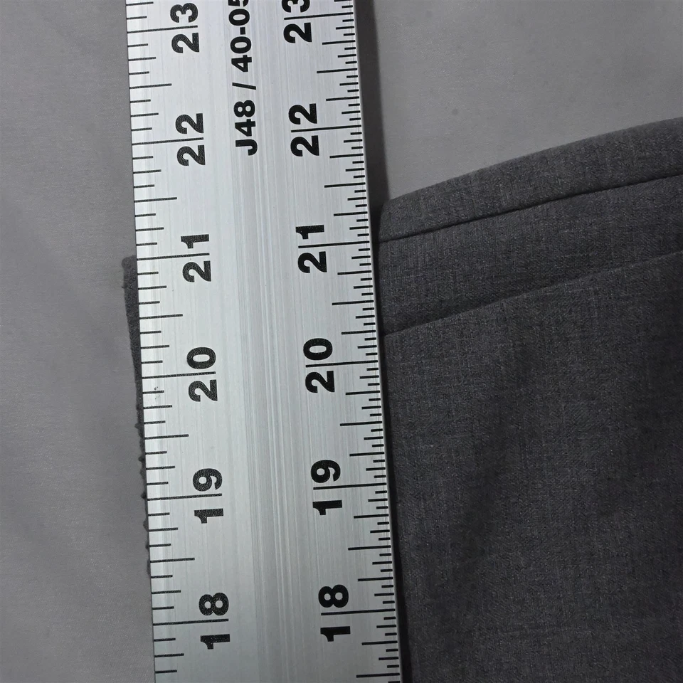 NUEVO Joe Joseph Abboud 42 x 9" Gris Rendimiento Hombres Vestido Frente Plano Pantalones Cortos Foto 2 de 4