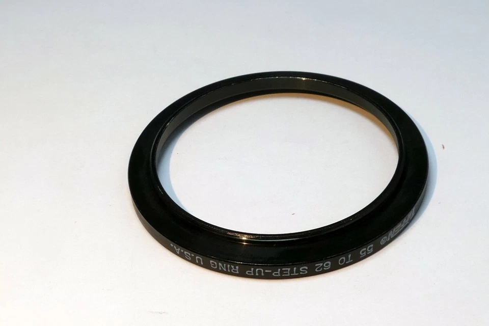 Tiffen 55mm to 62mm ring Metal adapter threaded step-up - Image 2 of 4