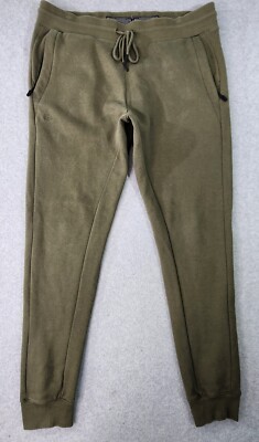Jordan Craig Legacy Edition Sweatpants Mens XL Olive Green Joggers Zip  Pockets | eBay