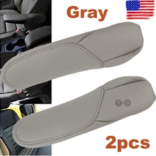 Replacement Leather Front Seat Armrest Cover 2008 For Honda CR-V CRV Gray NEW