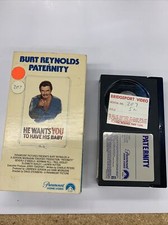 Beta Betamax Tape Video Movie Paternity 1981 Burt Reynolds Bev D'Angelo Comedy
