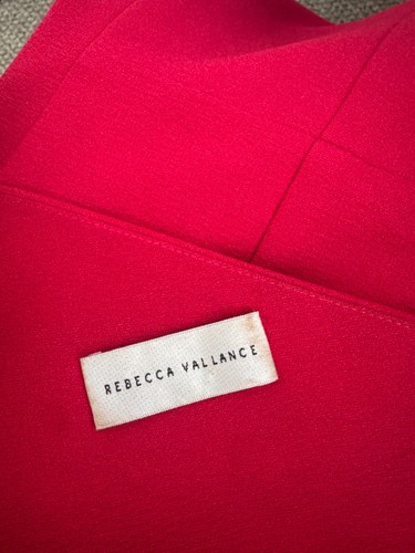 REBECCA VALLANCE Hamptons Mini Bow Dress in Barberry Red AUS 10 / US 6 / EUR 38 - Picture 5 of 6
