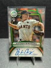 2025 Topps Tribute - Tribute Autographs Hayden Birdsong #TA-HB Green /99
