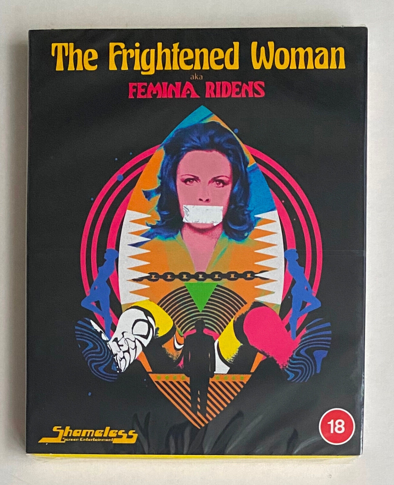 BLU-RAY THE FRIGHTENED WOMAN  NUMBERED  SHAMELESS FILMS  NEW SEALED UK STOCK - Image 4
