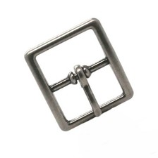 Square Strap Buckle 3/4" Antique Nickel 20002-21
