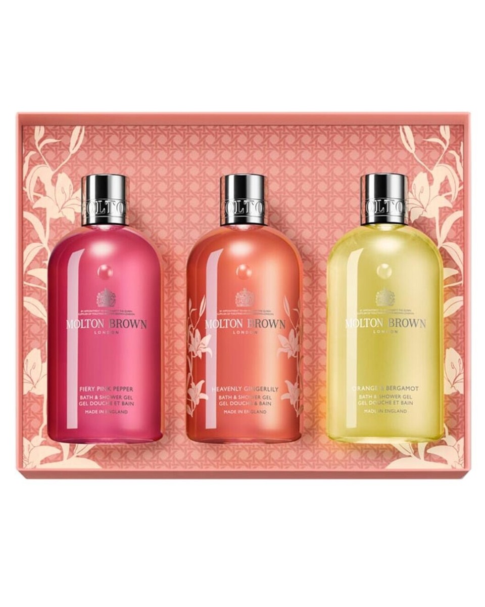 Molton Brown Floral Citrus Collection 3 Piece Bath & Shower Gel