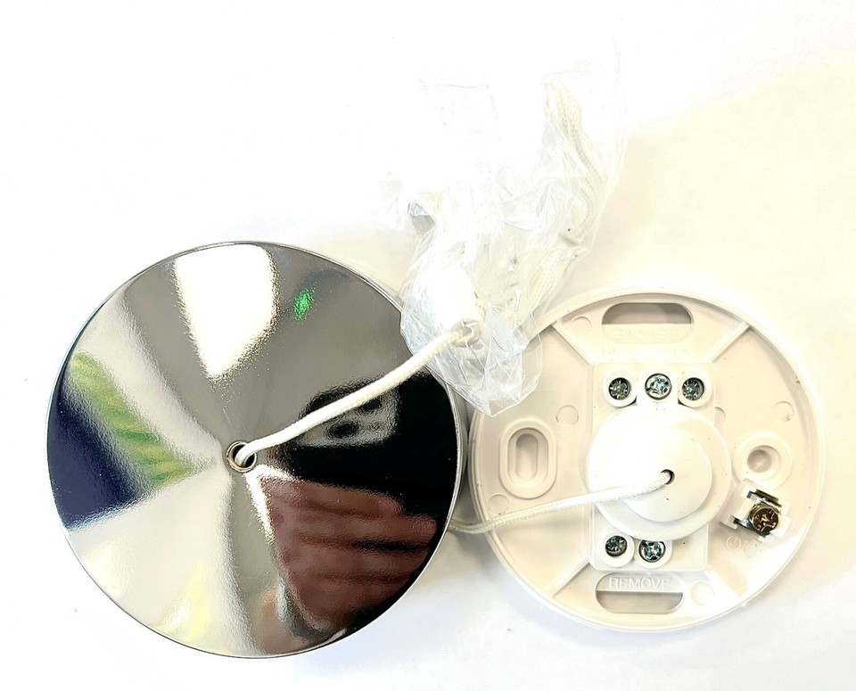 Dencon Chrome Ceiling Pull Cord Light Switch - 2 Way 5050423016428 ...