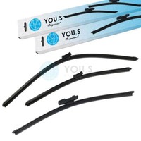 You.S Scheibenwischer WischerbläTter Wischer SET Vorne + Hinten FüR Audi / VW