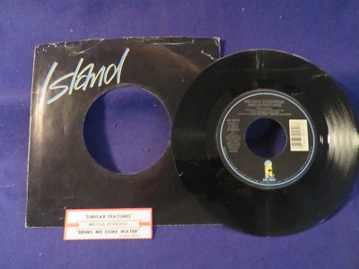MELISSA ETHERIDGE Similar Features/Bring Me Some Water 45 Record ISLAND RECORDS