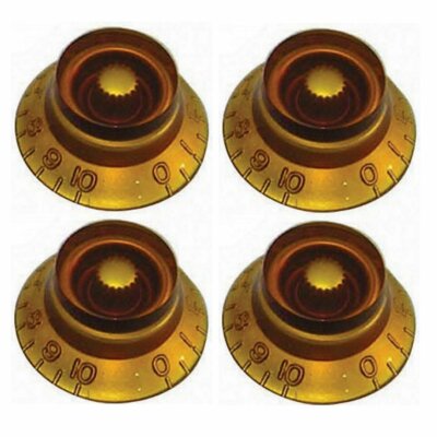 Guitar Tech GT555 Glocke Typ Bernstein Regler Set 4, 2-Vol & 2xTone