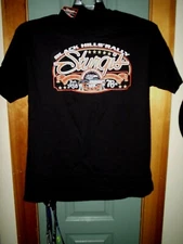 HARLEY DAVIDSON STURGIS SHIRT SIZE LG MEN HOT LEATHERS BRAND STURGIS 2016 76TH