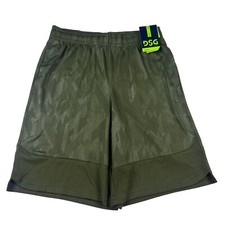 Dsg Youth Knit Training Shorts Boys Size XL 18 Digital Olive Green Active NWT