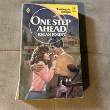 One Step Ahead Regan Forest (1985 Paperback Book