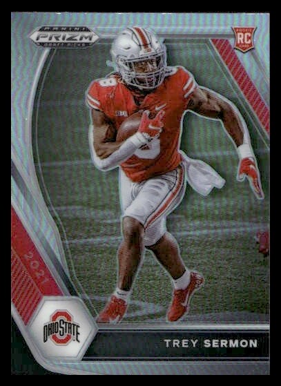 Trey Sermon Panini Prizm Draft Picks #159 Silver