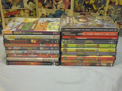 DVD lot u pick cartoons anime multi listing