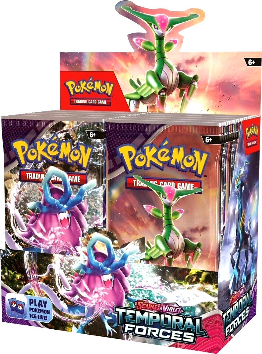 Pokemon TCG Temporal Forces Booster Box Factory Sealed 36 Packs | eBay