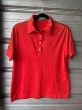 Vintage 1970's Munsingwear Grand Slam Polo Shirt Men's M Red Penguin USA Made