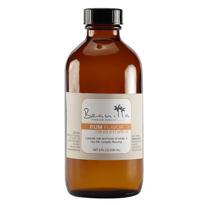 Natural & Artificial Rum Flavor - 8 fl oz | Bulk | Beanilla