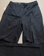 LANDS END BLACK DRESS PANTS SZ 8