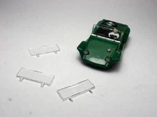 AURORA  DUNE BUGGY ROADSTER REPLACEMENT WINDSHIELD. PLASTIC INJECTED MOLDED