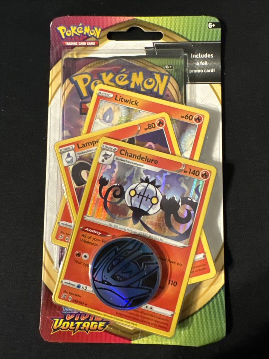 Pokemon Sword & Shield Vivid Voltage: Chandelure Booster