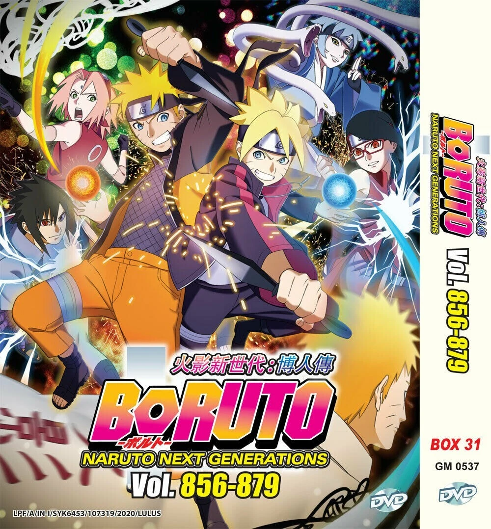 NEW ANIME DVD BORUTO NARUTO NEXT GENERATIONS VOL.856 879 BOX 31