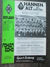Fohlen-Echo, Borussia Mönchengladbach - Benfica Lissabon, 31.10.1978, Oktober