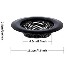 Colino Universale Per Scarico Lavello In Acciaio 304 – 2 In 1, Regolabile 36-72 Mm