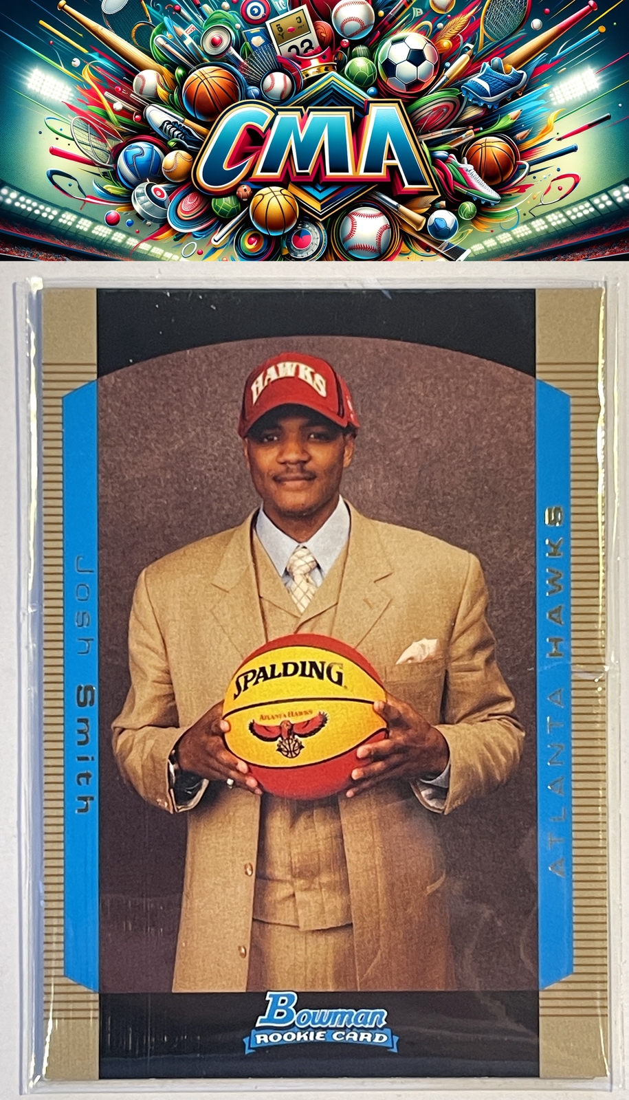 2004-05 Bowman #133 Josh Smith Gold