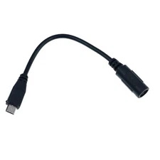 DC Barrel Jack to Micro USB B Male Connector Adapter 5V Power Cable 5.5mm/2.1mm