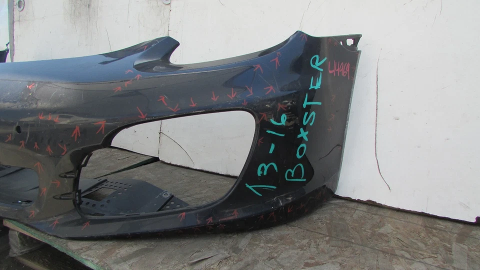 PARAGOLPES DELANTERO PORSCHE BOXSTER 2013-2014-2015-2016 98150531100 NEGRO OEM Foto 3 de 4