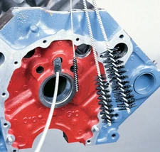 Eastwood 4 Pieces Engine Long Steel Wire Stiff Bristle Automotive Hand Tools