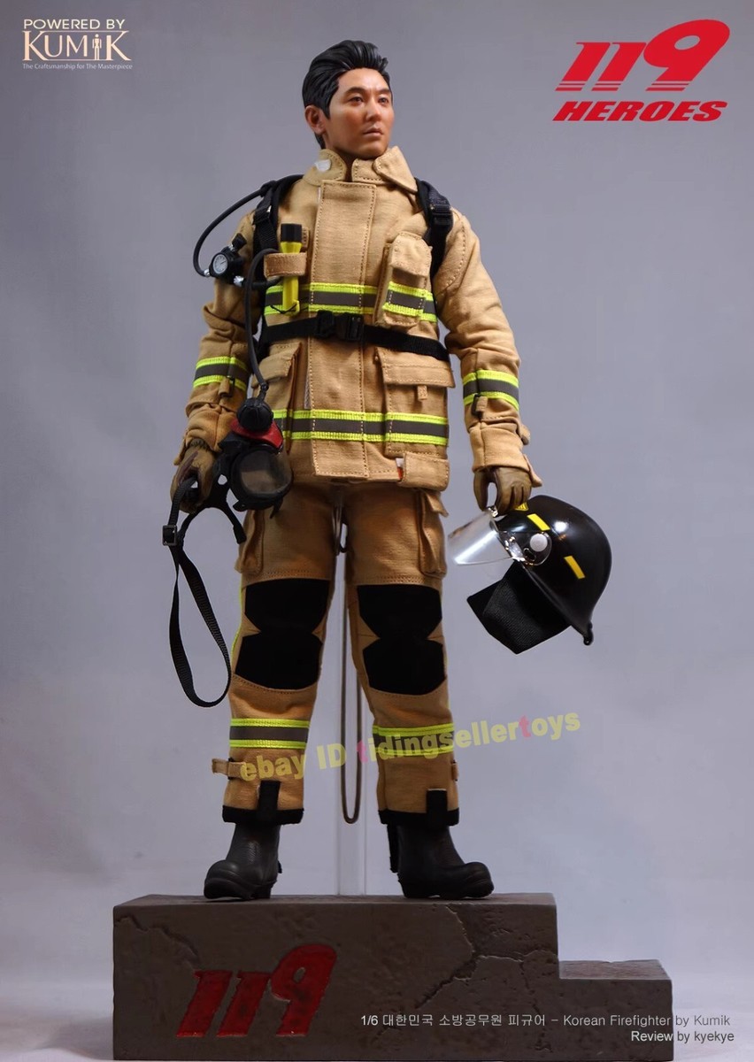 KUMIK Model Fire Fighter Fireman Ju Ji Hun 12