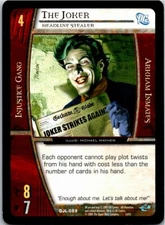 2005 VS SYSTEM DC Justice League Of America  - PICK / CHOOSE YOUR CARDS