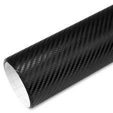 5,5&euro;/m&sup2; 3D Carbon Folie 5m x 1,52m Autofolie selbstklebend Blasenfrei Folie Auto