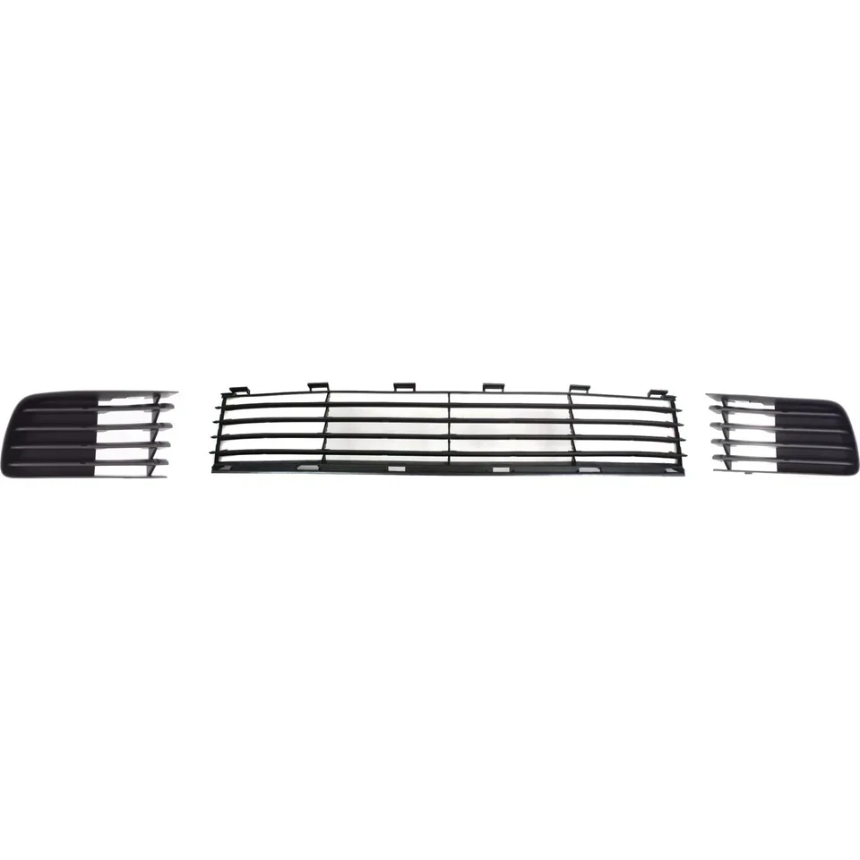 New Front Bumper Lower Grille & Fog Light Bezels 3PCS For 2004-2009 Toyota Prius - Imagem 2 de 4