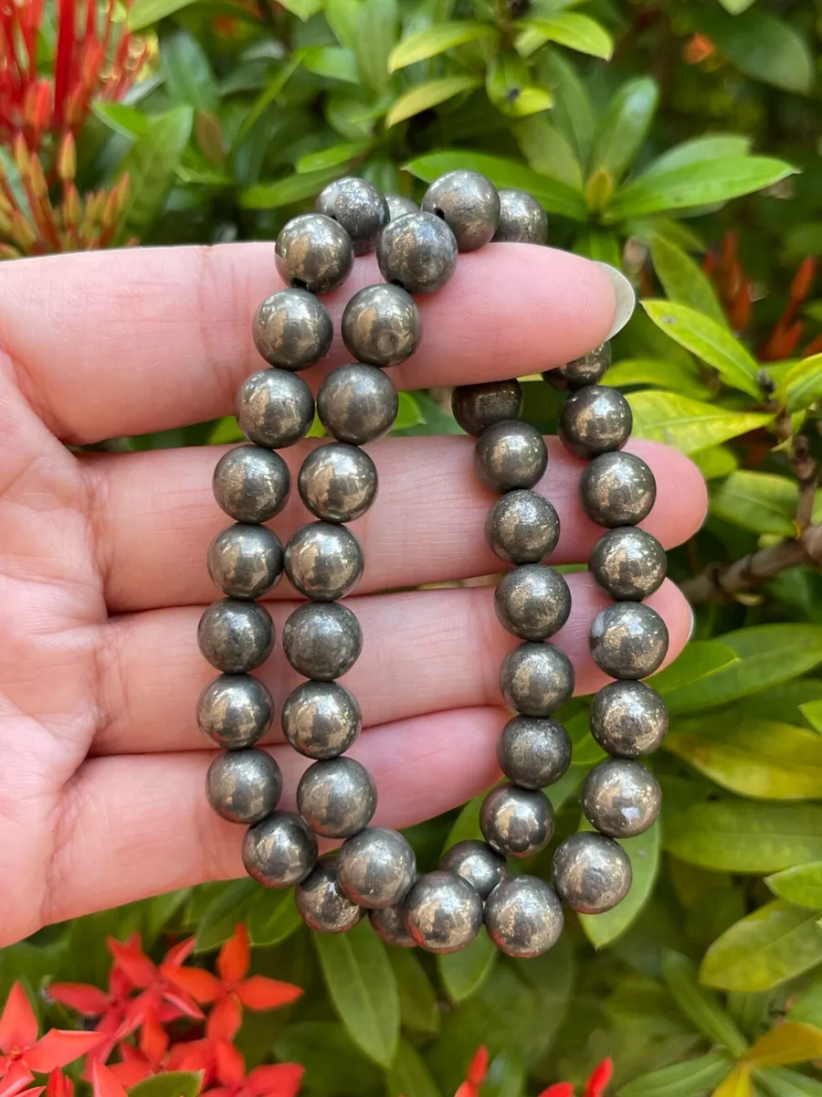 Pyrite crystal bracelet deals
