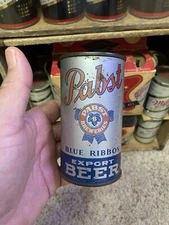 Pabst Export Beer  Flat Top Beer Can pabst Brewing Co Milwaukee Wi OI Rare Top