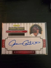 2008 Razor Signature Series Exclusive Signatures Jason Castro #ES-8 Auto RC B