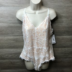 white eyelash bodysuit