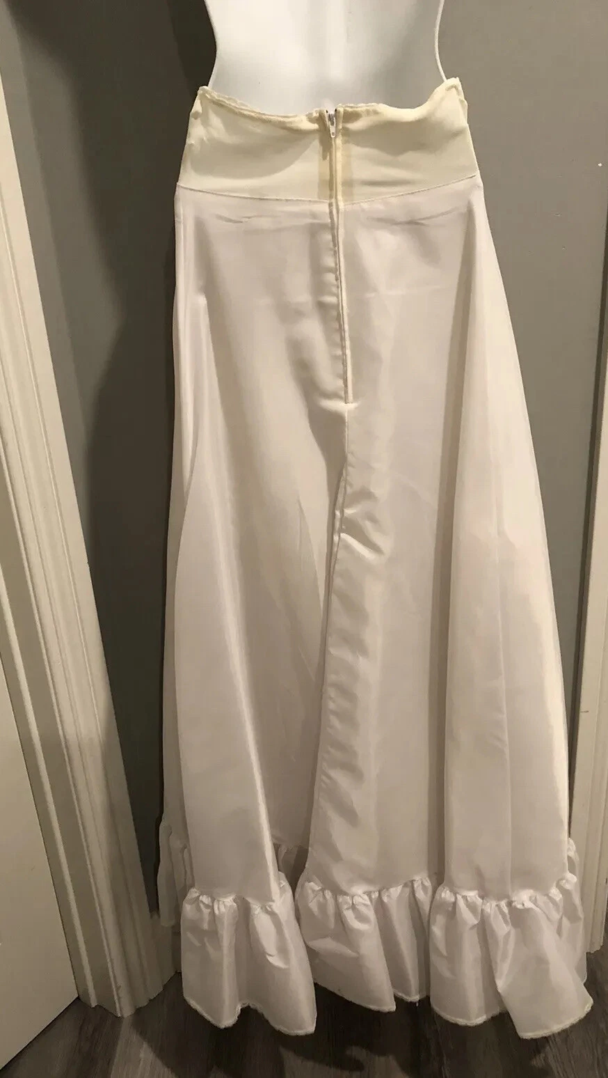 UNDERCOVER Abito da sposa vintage sotto copertura sottoveste crinolina taglia 11 rockabilly pin up