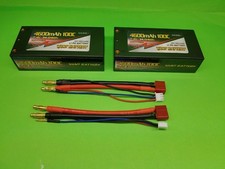 2 PACK VANT 7.4V 4600mAh 100C 2S SHORTY LIPO BATTERY GENS ACE REDLINE LOSI