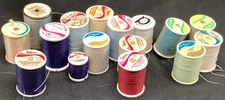Vtg Sewing Thread Talon Variety Qty 15