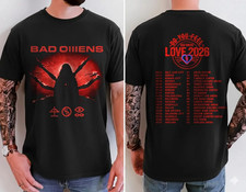 Bad Omens Shirt, Love 2026 Tour T-Shirt, 2026 Concert Tour Merch, Metalcore Fan